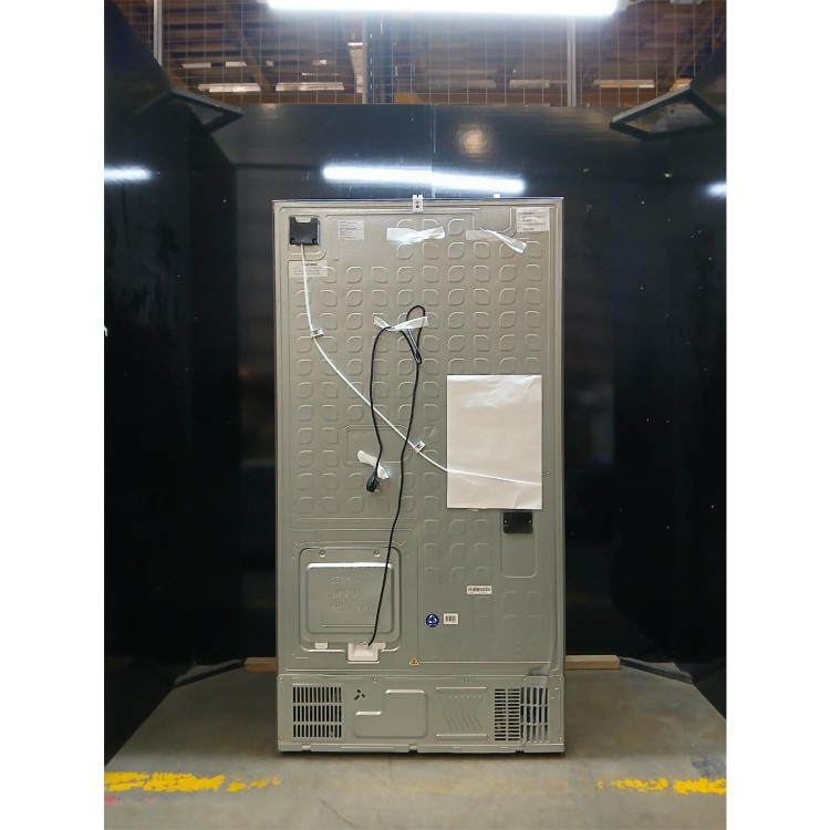 Refurbished Hisense 634 Litre French Style American Fridge Freezer - Stainless Steel