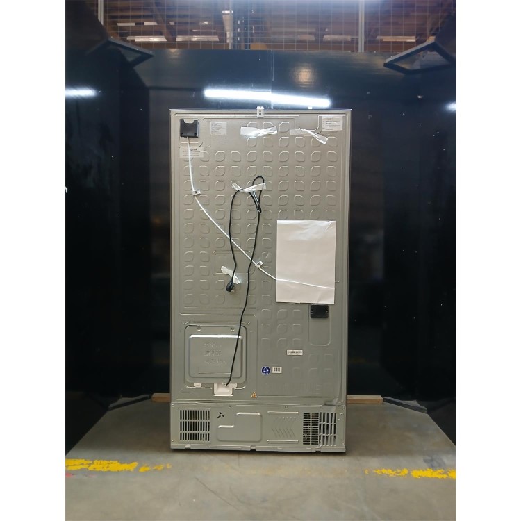 Refurbished Hisense 634 Litre French Style American Fridge Freezer - Stainless Steel