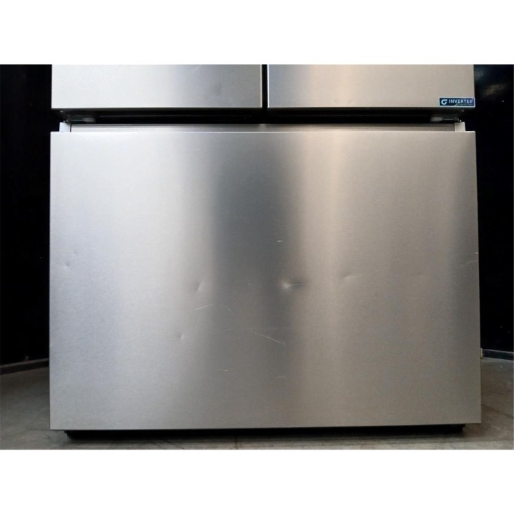 Refurbished Hisense 634 Litre French Style American Fridge Freezer - Stainless Steel