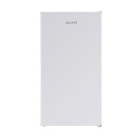 Refurbished electriQ 62 Litre Freestanding Under Counter Fridge with Ice Box - White
