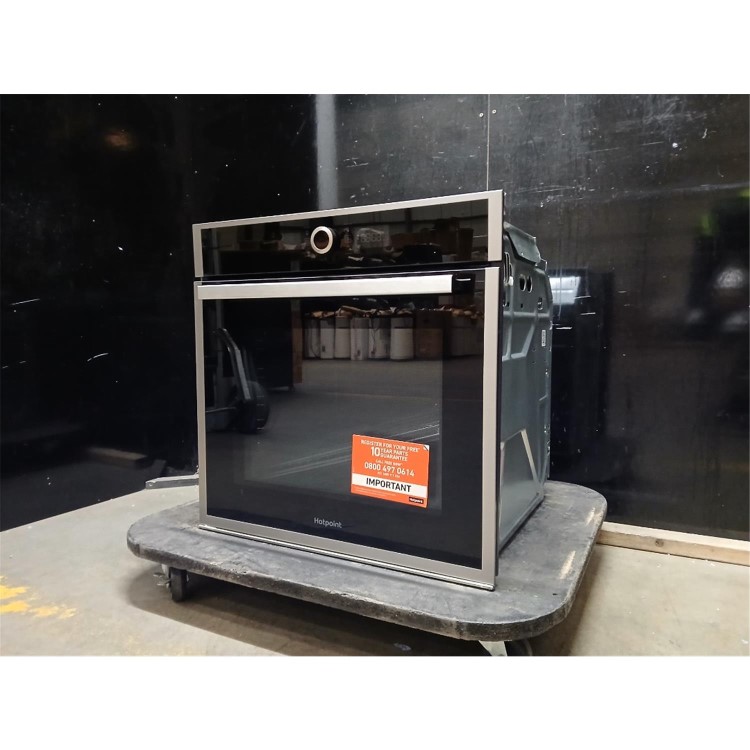 Refurbished Hotpoint Class 4 ActiveMultiflow HOI4S8HM0XUK Electric Single Fan Oven with Air Fry - Stainless Steel