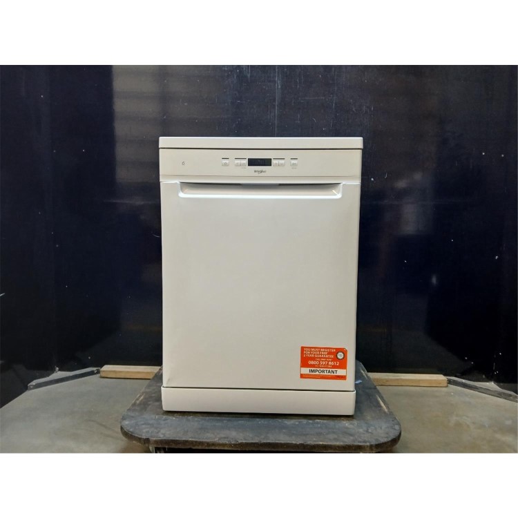 Refurbished Whirlpool 6th Sense Freestanding Dishwasher - White