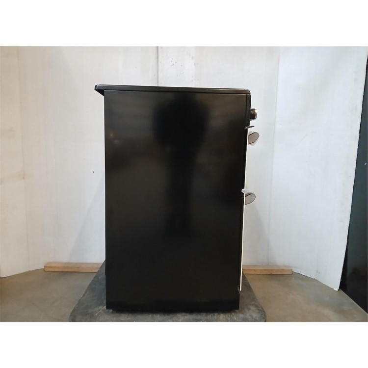 Refurbished electriQ 60cm Double Oven Electric Cooker - Cream