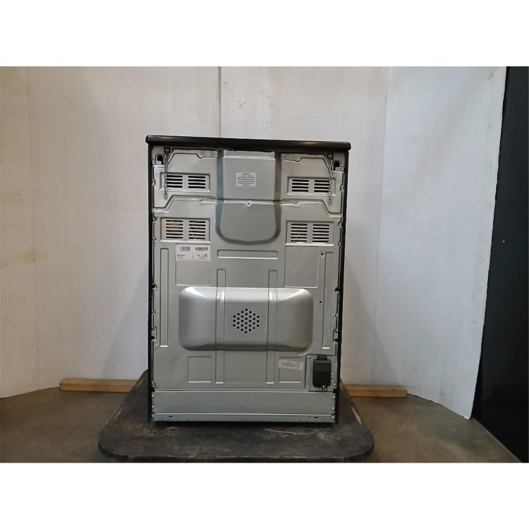 Refurbished electriQ 60cm Double Oven Electric Cooker - Cream