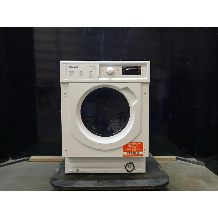 Refurbished Hotpoint Anti-Stain 9kg Wash 6kg Dry 1400rpm Integrated Washer Dryer  - White