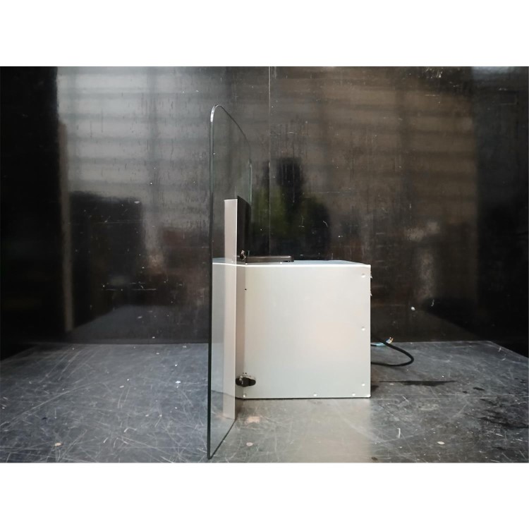 Refurbished CDA ECP72SS 70cm Curved Glass Chimney Cooker Hood - Stainless Steel