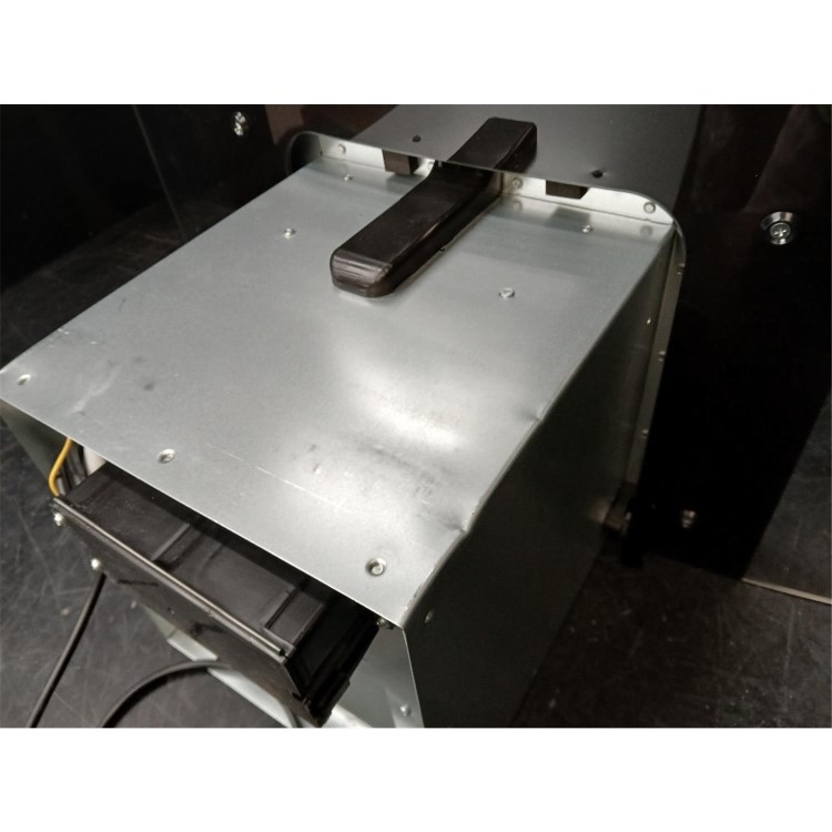 Refurbished CDA ECP72SS 70cm Curved Glass Chimney Cooker Hood - Stainless Steel