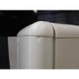 Refurbished electriQ 244 Litre 60/40 Retro Freestanding Fridge Freezer - Cream