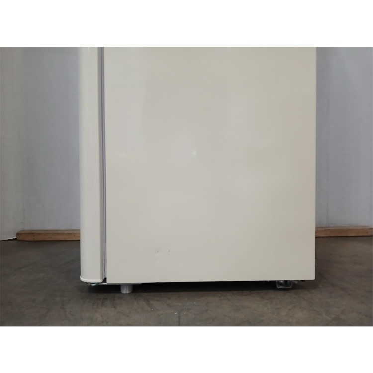Refurbished electriQ 244 Litre 60/40 Retro Freestanding Fridge Freezer - Cream
