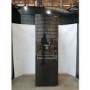 Refurbished LG NatureFRESH 340 Litre 70/30 Fridge Freezer Fridge Freezer - Black Steel