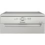 Refurbished Indesit 14 Place Freestanding Dishwasher, fast&clean, push&go, intensive program, eco, programme, Silver, E rated
