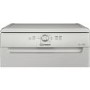 Refurbished Indesit 14 Place Freestanding Dishwasher, fast&clean, push&go, intensive program, eco, programme, Silver, E rated