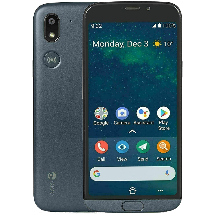 Refurbished Doro 8050 16GB 4G SIM Free Smartphone - Grey