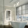 GRADE A1 - Rectangular LED Bathroom Mirror with Demister 1200x600mm- HiB Ambience 120 