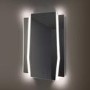 GRADE A1 - Arched LED Bathroom Mirror with Demister 600 x 900mm- HIB Maxim 60