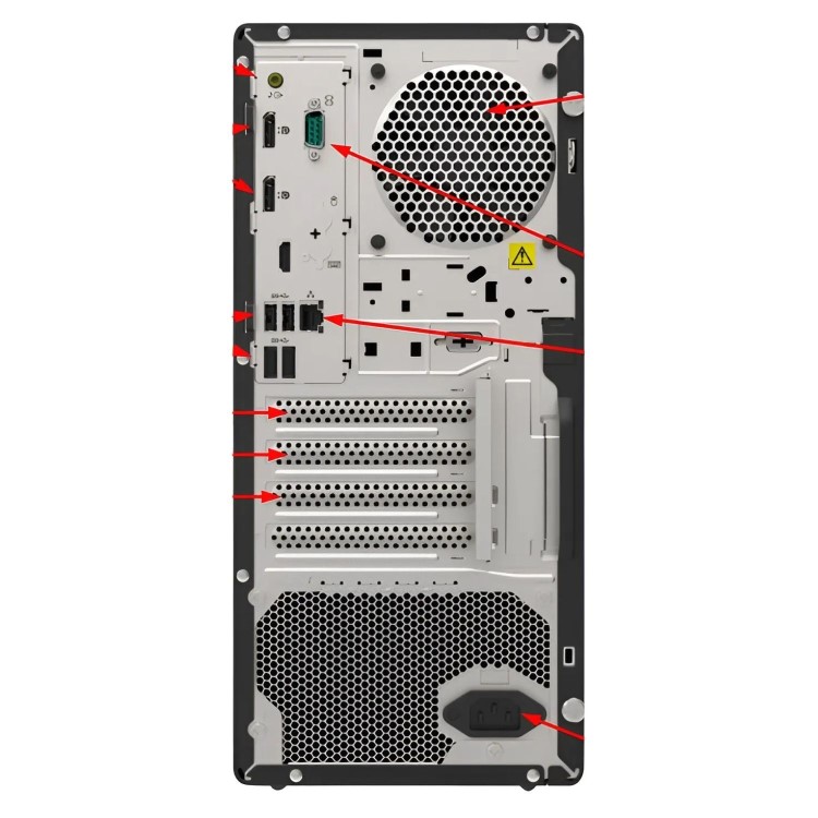 Lenovo ThinkSystem ST50 V2 Intel Xeon E-2324G 3.1GHz 4c 16GB RAM 2x960GB SSD 5U Tower Server