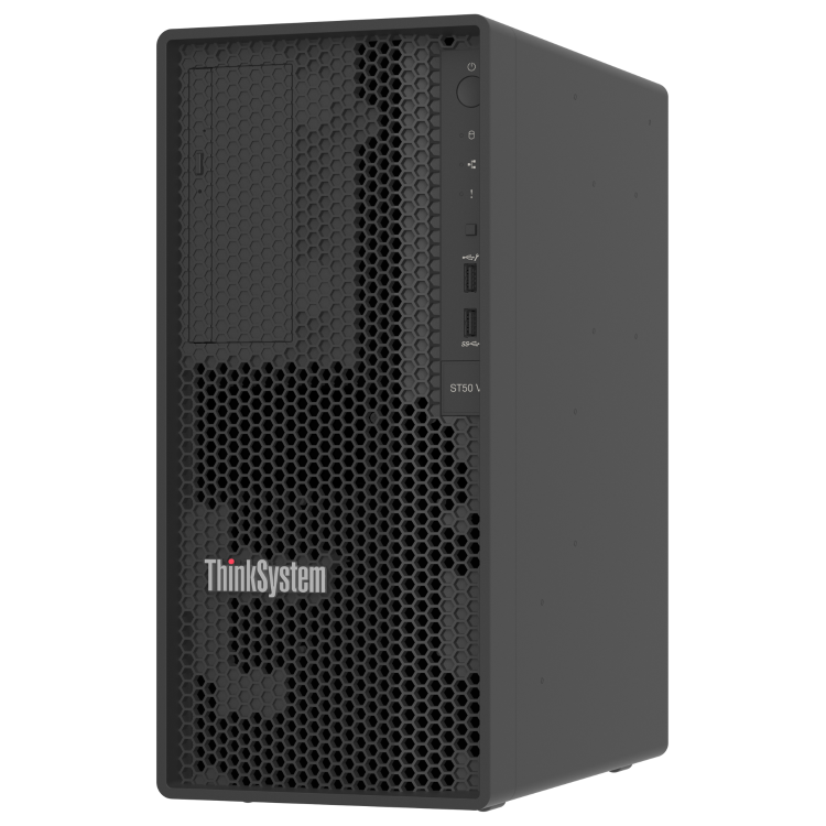 Lenovo ThinkSystem ThinkSystem ST50 V3 Intel Xeon E-2434 3.4GHz 4C 32GB RAM 2x 960GB SSD Tower Server