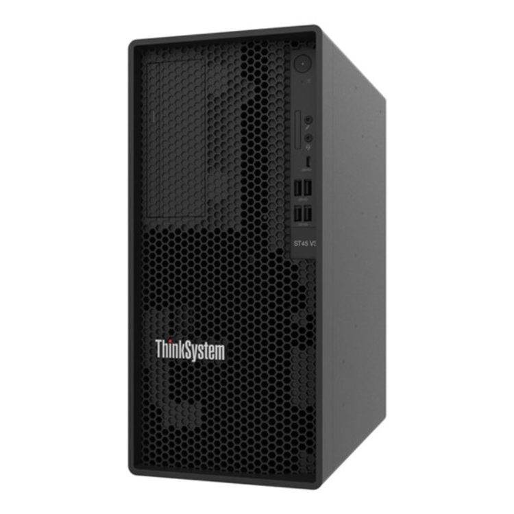 Lenovo ThinkSystem ST45 V3 AMD EPYC 4344P 3.8GHz 8C 32GB RAM 2x960GB HDD Tower Server