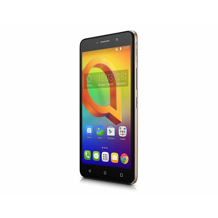 Grade A Alcatel A2 XL Gold 6" 8GB 3G Dual SIM Unlocked & SIM Free