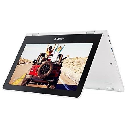 Refurbished Lenovo Yoga 300 Intel Celeron N3060 4GB 64GB 11.6 Inch Touchscreen Windows 10 Laptop in White