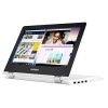 Lenovo Yoga 300 Intel Celeron N3060 4GB 64GB eMMC 11.6 Inch Touchscreen Windows 10 Laptop in White 