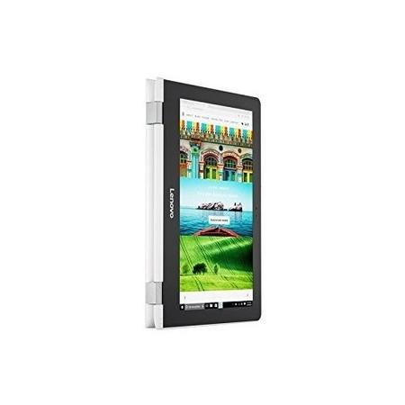 Refurbished Lenovo Yoga 300 Intel Celeron N3060 4GB 64GB 11.6 Inch Touchscreen Windows 10 Laptop in White