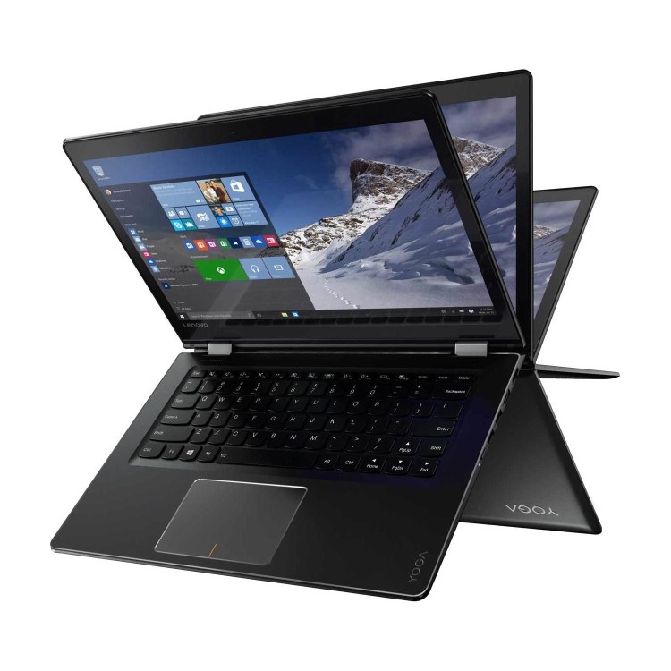 Lenovo Yoga 510 AMD A6-9210 4GB 1TB 14 Inch Windows 10 Convertible Laptop 