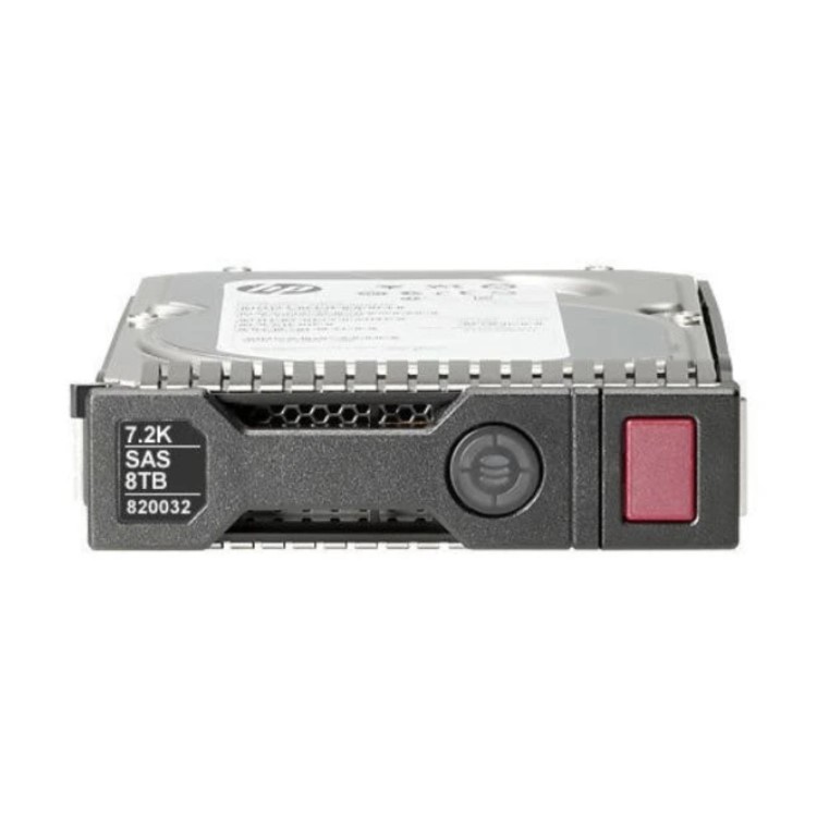 HPE 8TB 12G SAS 7.2K LFF 512e SC MDL HDD