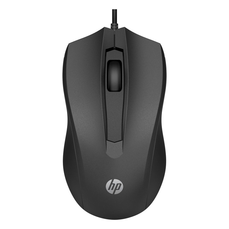 HP 105 Black Wired Mouse