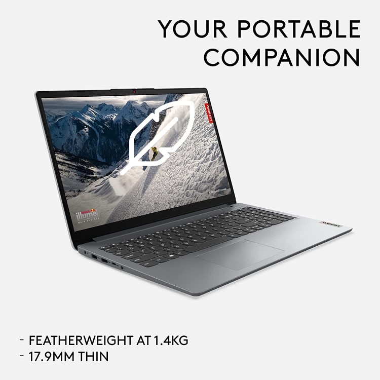 Lenovo IdeaPad 1 AMD Ryzen 7 8GB RAM 512GB SSD 15.6 Inch Windows 11 Laptop