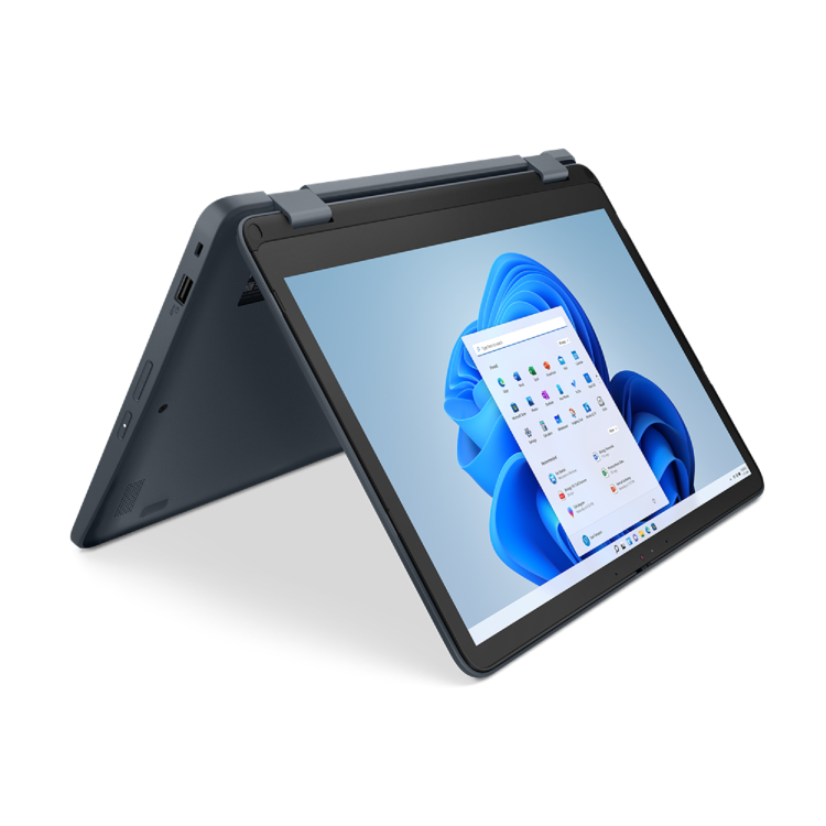 Lenovo 500w Yoga Intel N Series 8GB RAM 128GB SSD 12.2 Inch Windows 11 ProTouchscreen Laptop