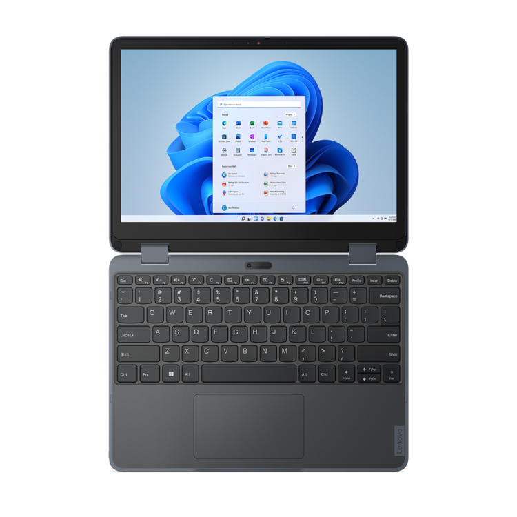 Lenovo 500w Yoga Intel N Series 8GB RAM 128GB SSD 12.2 Inch Windows 11 ProTouchscreen Laptop