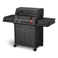 Enders Monroe Pro 4 Burner  SIK Turbo Gas BBQ - Shadow