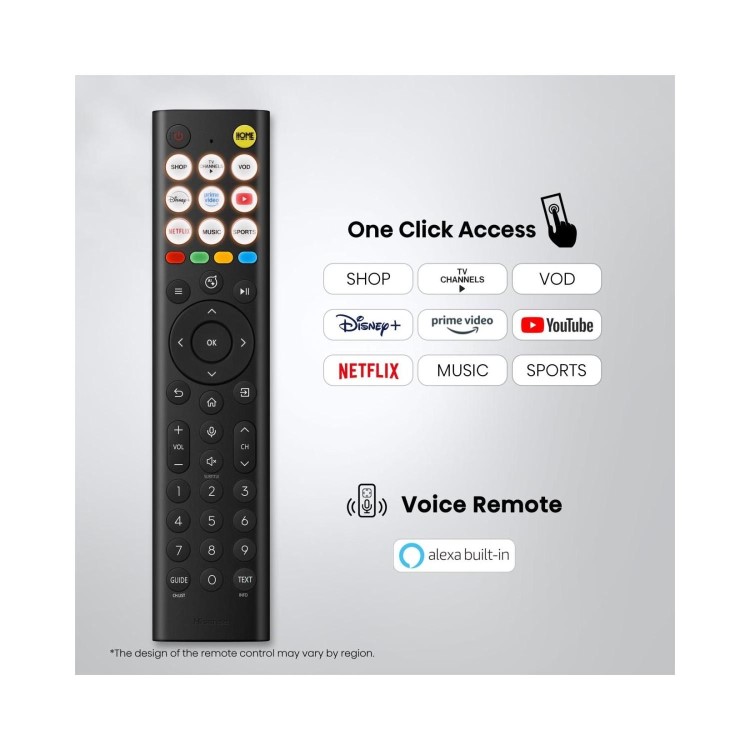 Hisense 85Q7STUK 85 Inch 4K QLED Smart TV – Ultra HD HDR Freely & Dolby Vision