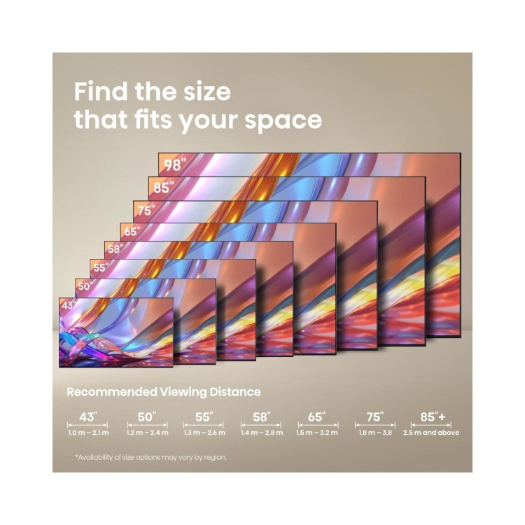 Hisense 85Q7STUK 85 Inch 4K QLED Smart TV – Ultra HD HDR Freely & Dolby Vision
