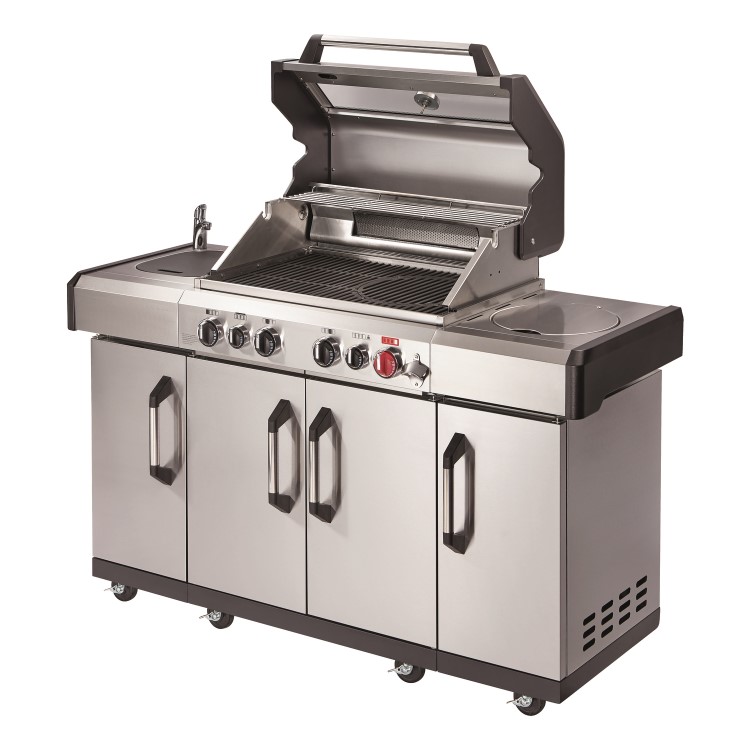 Enders Kansas II Pro 4 Sik Profi Turbo Outdoor Kitchen Gas BBQ