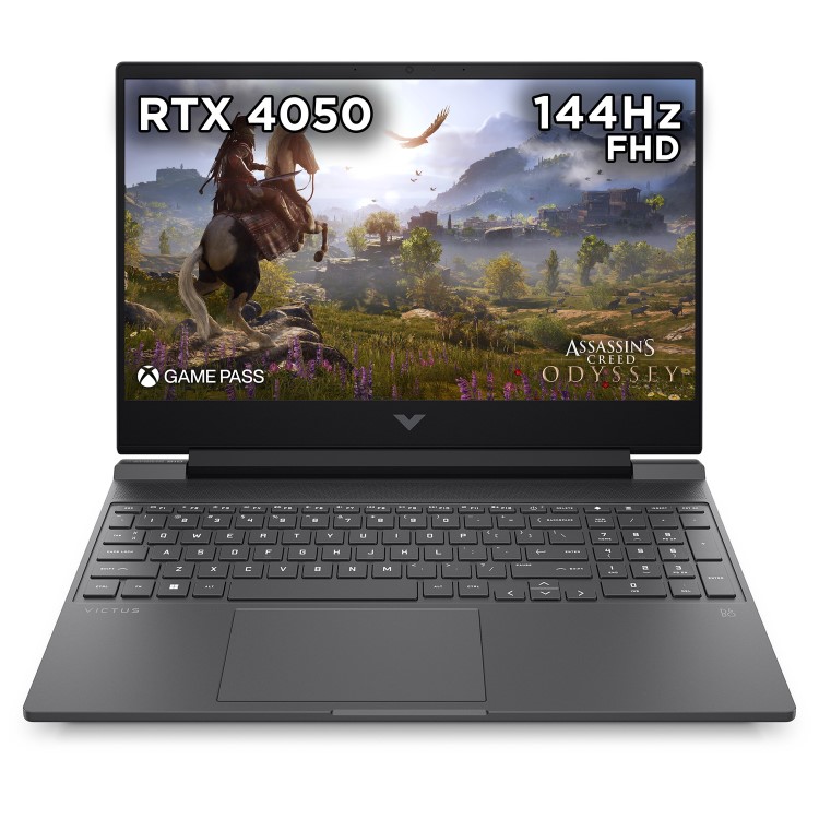 HP Victus 15 Intel Core i5 16GB RAM 512GB SSD RTX 4050 144Hz 15.6 Inch FHD Windows 11 Gaming Laptop