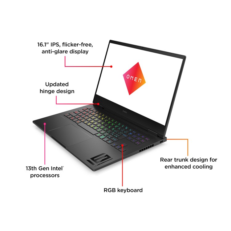 HP OMEN 16 Intel Core i7 32GB 1TB RTX 4080 240Hz QHD 16 Inch Windows 11 Gaming Laptop
