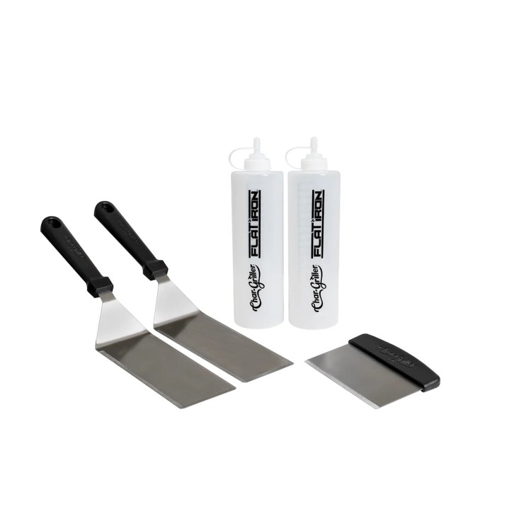 Char-Griller 8905 flat Iron Griddle Starter Kit