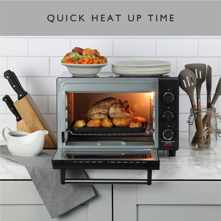 Dualit 22L Mini Oven - Black