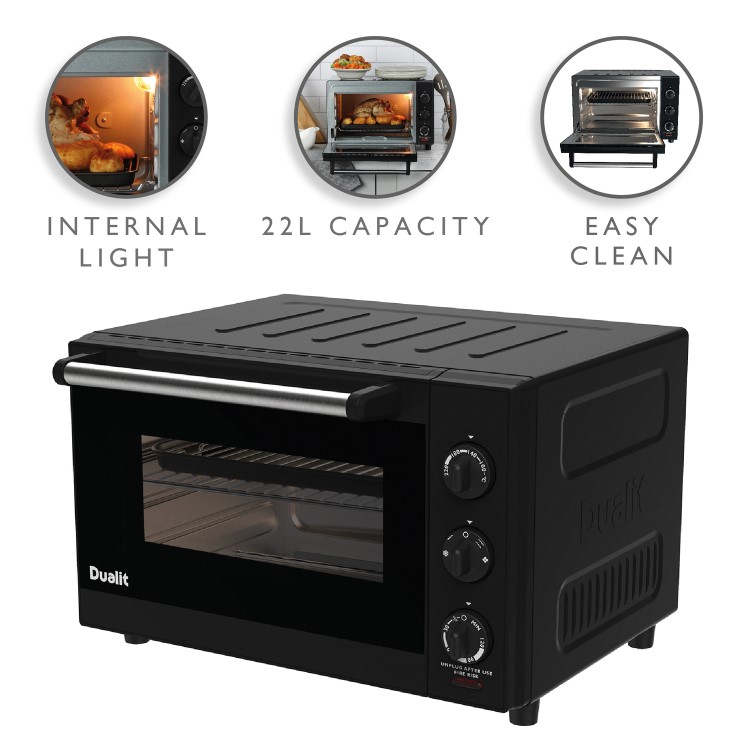 Dualit 22L Mini Oven - Black