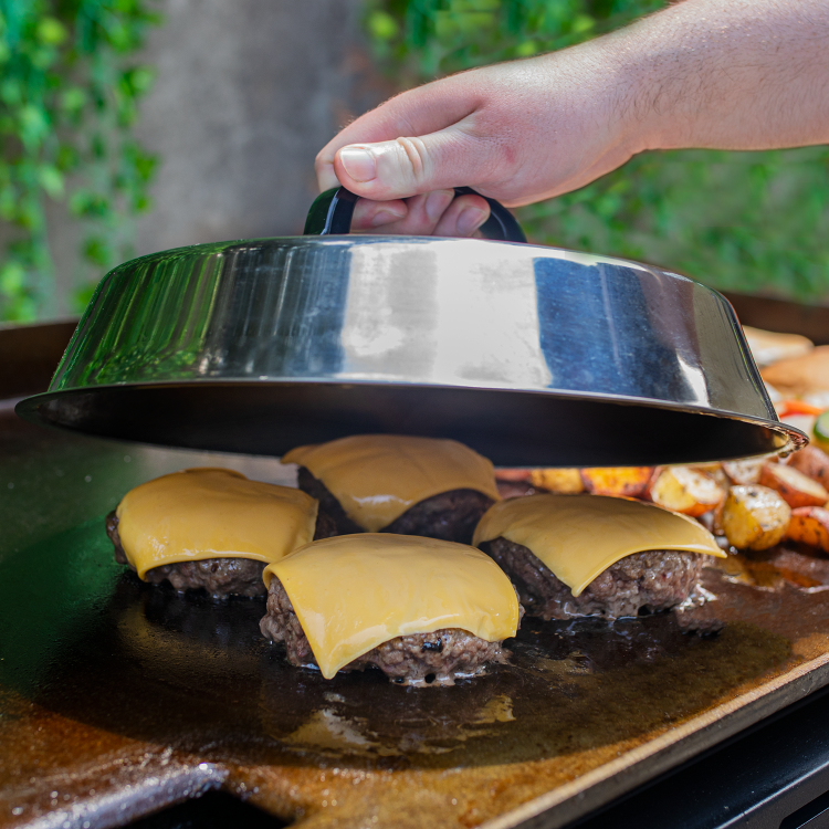 Char-Griller 8966 Flat Iron - Melting Dome