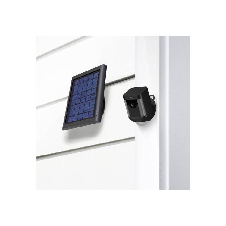 Box Opened Ring Solar Panel Black