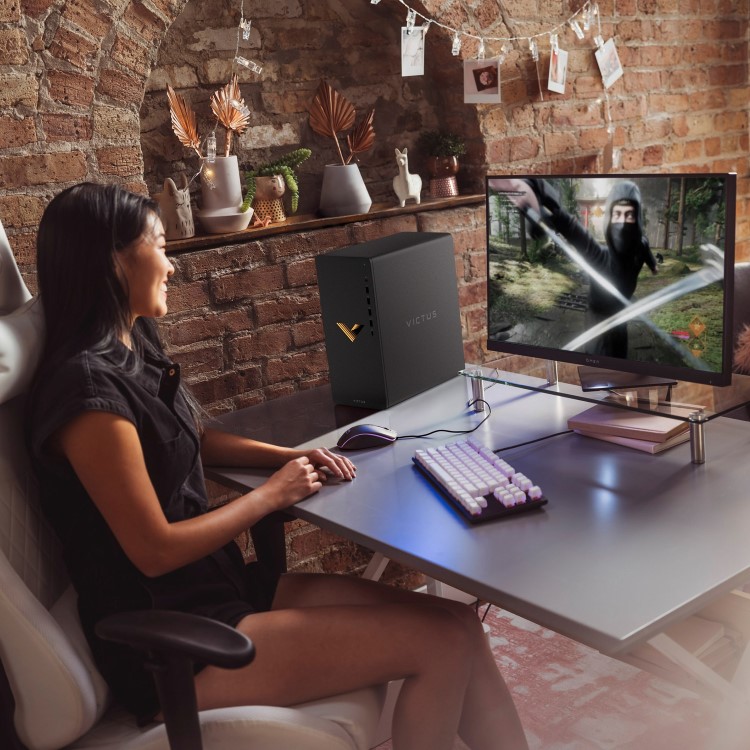 HP Victus Core i5-12400F 8GB RAM 1TB SSD GTX 1660 Super Windows 11 Gaming Desktop PC