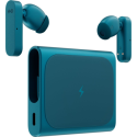 8P00000305 HMD Amped Buds Wireless Earphones with Integrated Powerbank - Cyan