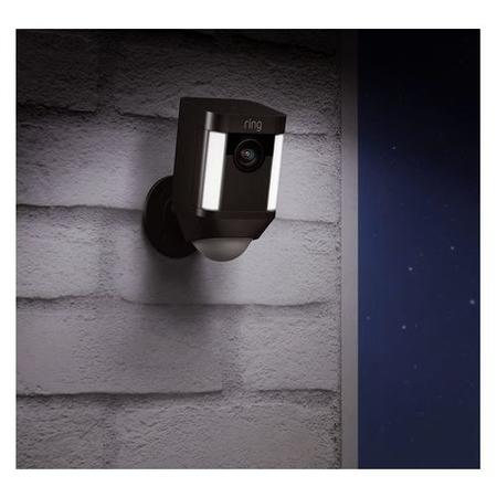 GRADE A1 - Ring 1080p HD Battery Spotlight Camera - Black