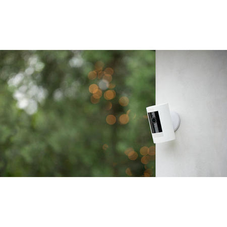 Ring 1080p Stick Up Camera Battery - White 