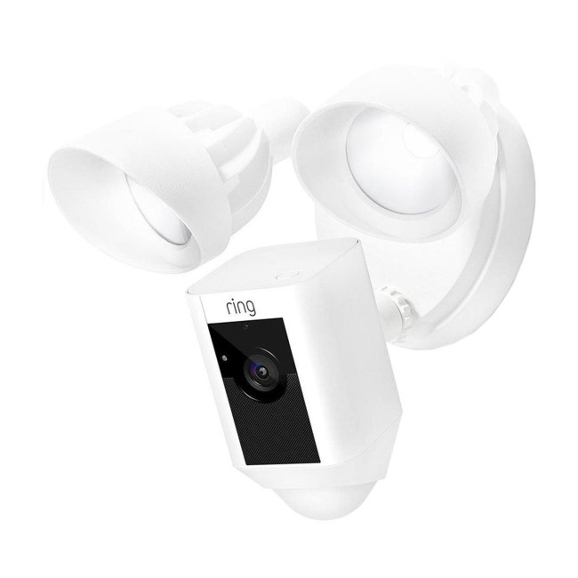 Ring 1080p HD Floodlight Camera - White