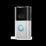 Box Opened Ring 1080p HD Video Doorbell 4 - Satin Nickel