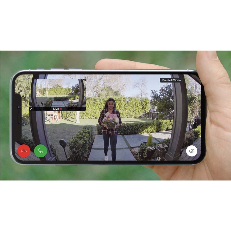 Refurbished Ring Video Doorbell 4 - 1080p HD - Satin Nickel